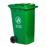 Thùng rác nhựa 240 lít có bánh xe (chất liệu HDPE)
